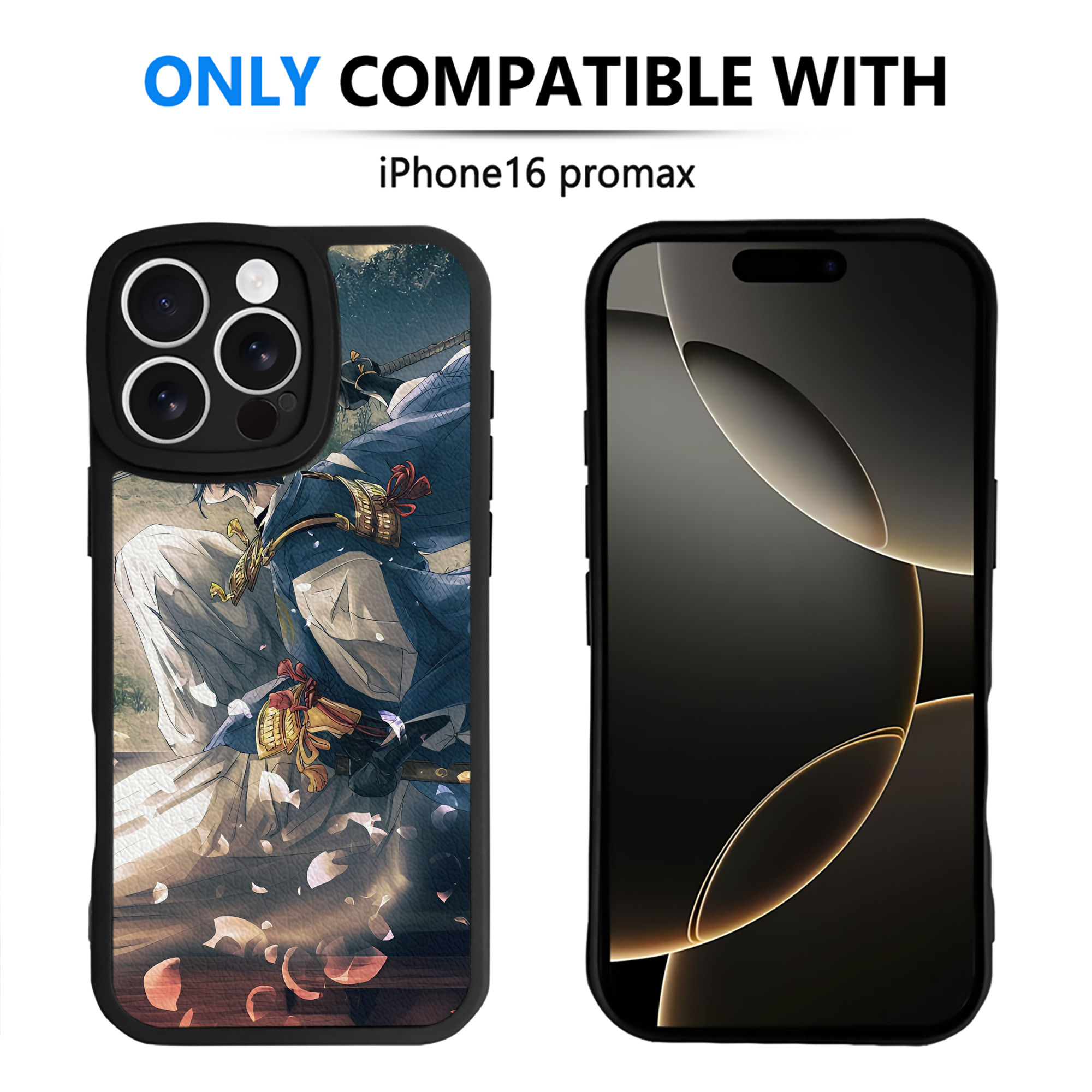 （画像用） 刀剣乱舞 Touken Ranbu 【iPhone 16シリーズ対応】シリコンスマホケース（レザー調） 材質：シリコン